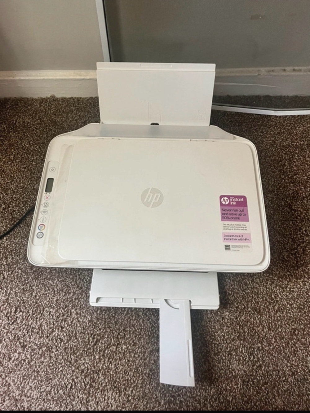 HP White Compact All-in-One Inkjet Printer